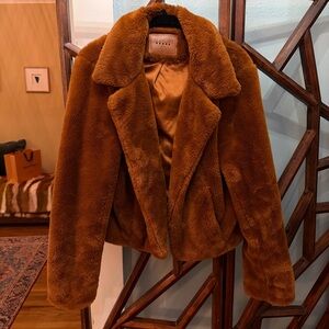 Blank NYC Faux Fur Coat